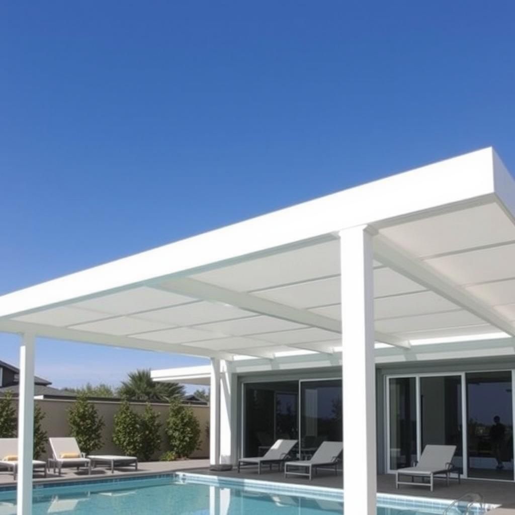 Aluminum Cantilever Pergola