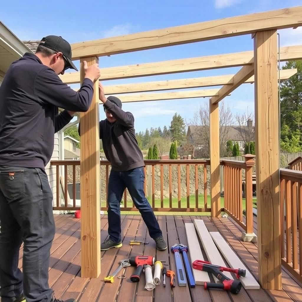 Building a Pergola on Deck: A Step-by-Step Guide