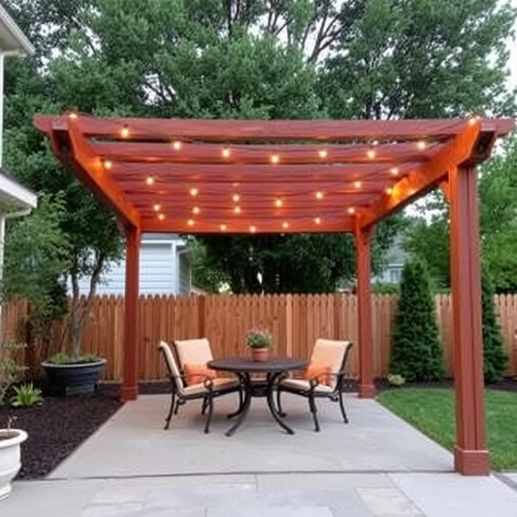 Backyard Pergola