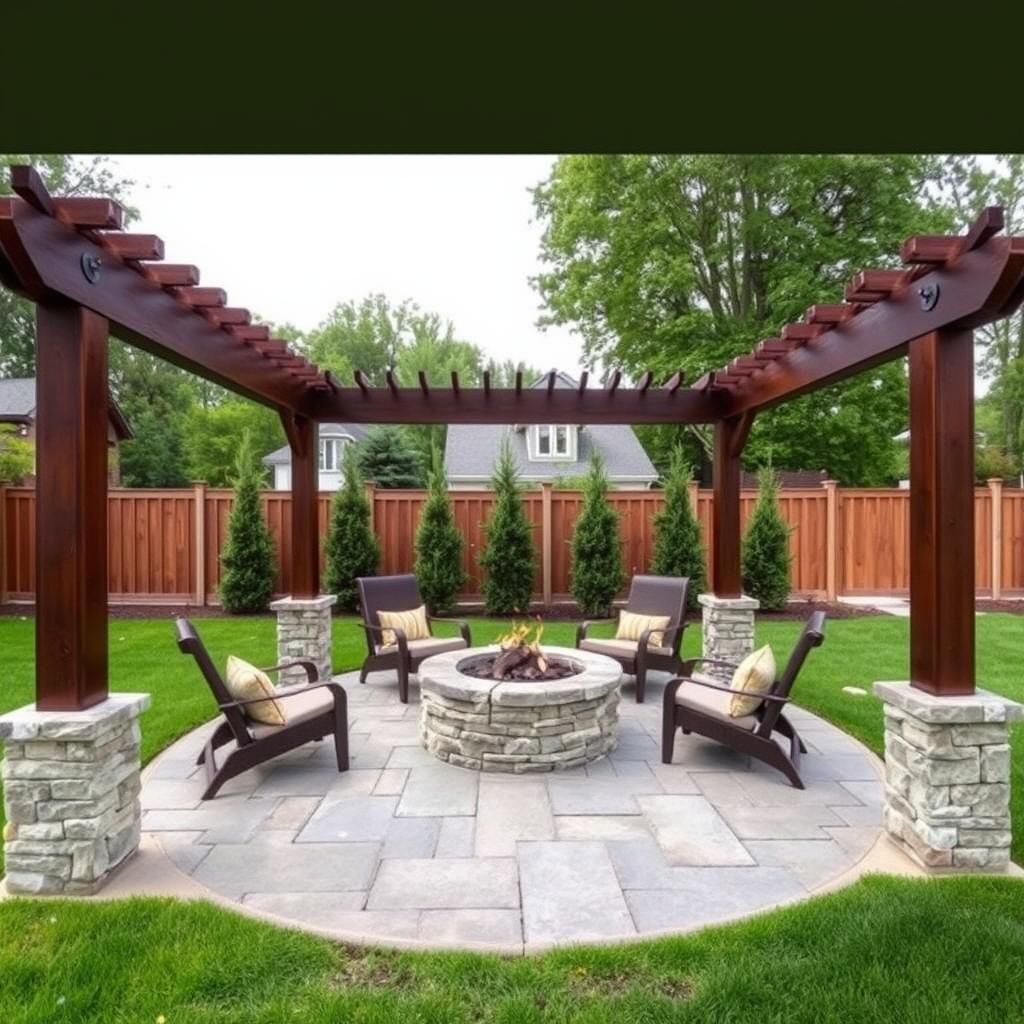 Modern Detached Pergola