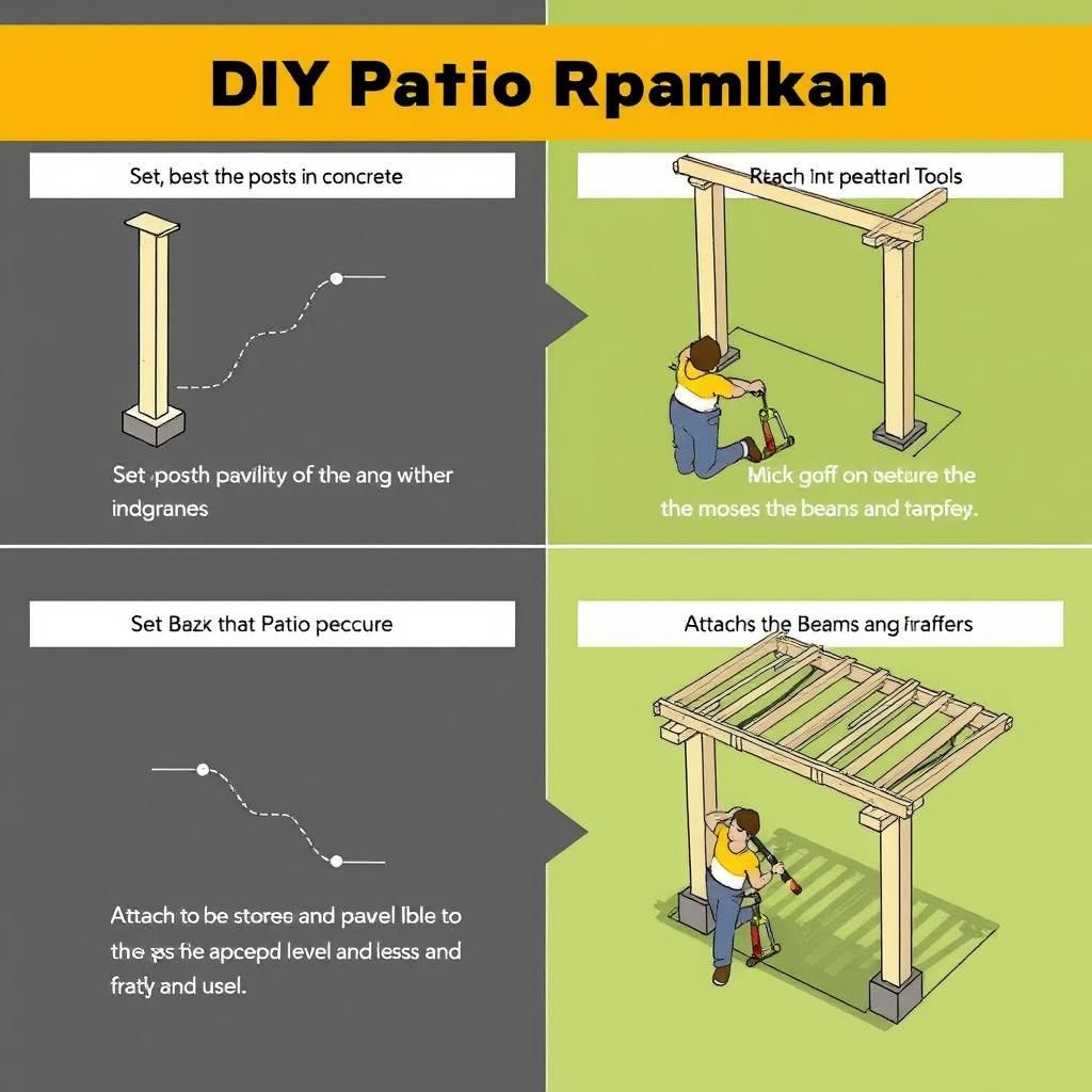 Building a DIY Patio Pergola