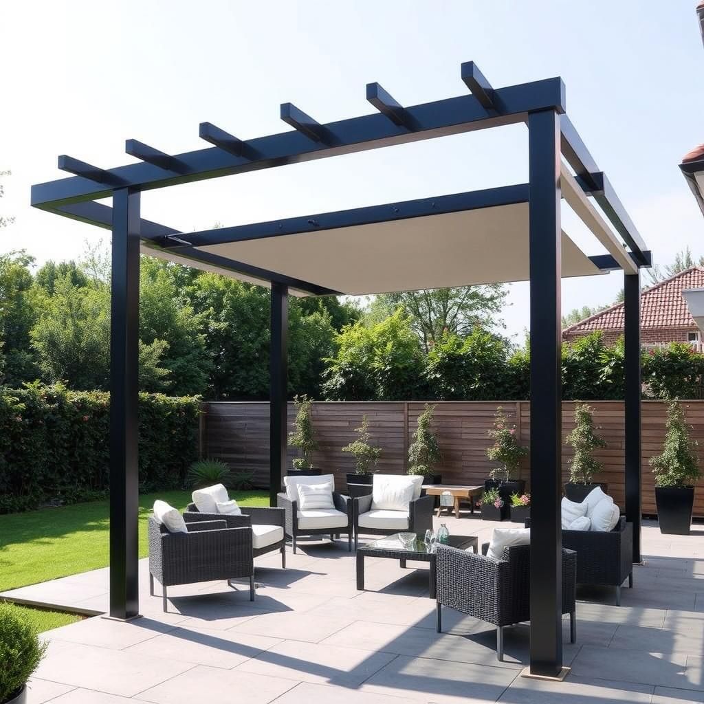 modern pergola