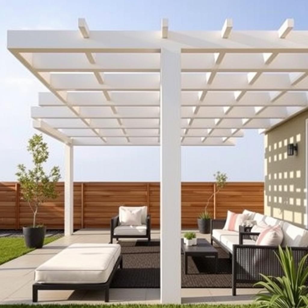 minimalist pergola design