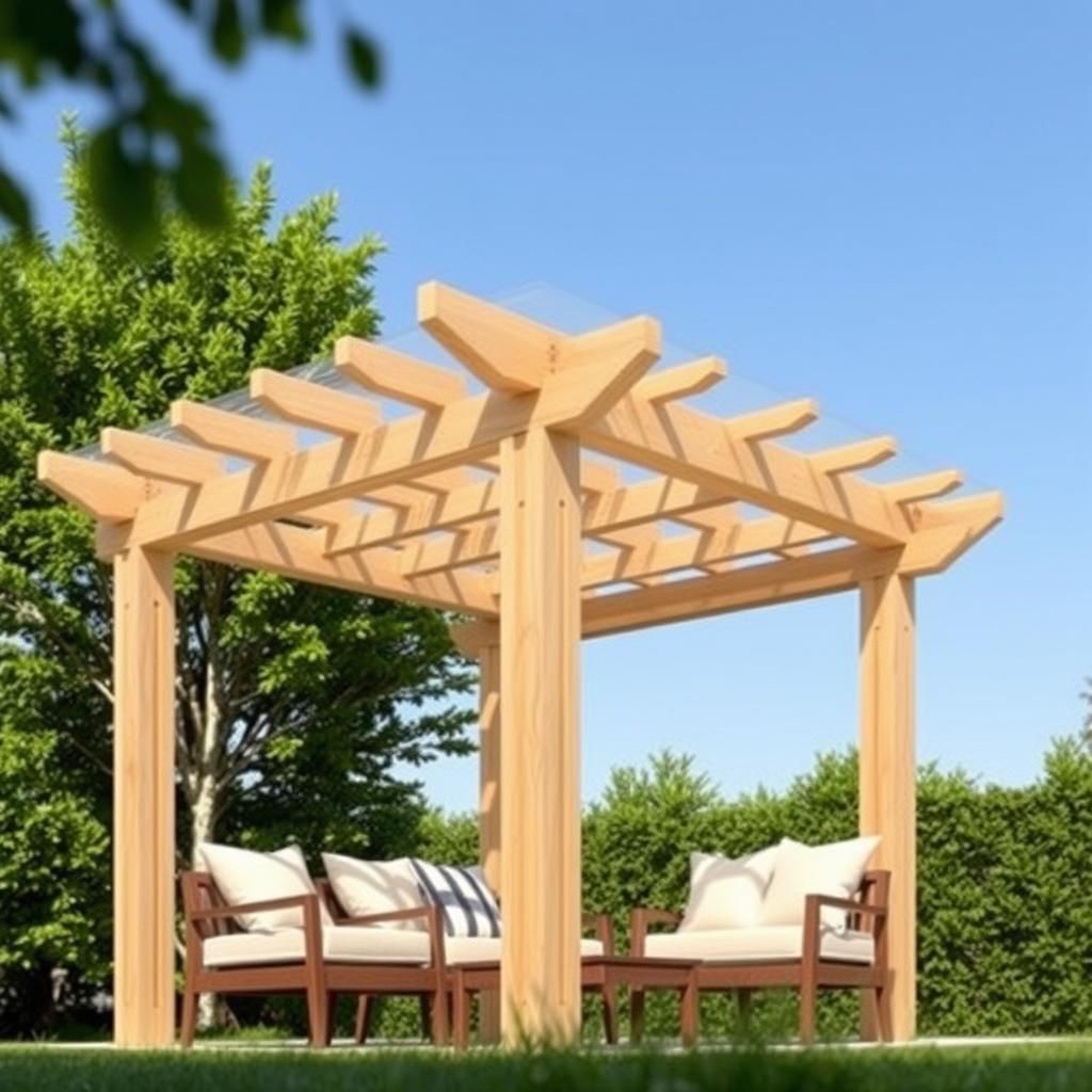 modern pergola