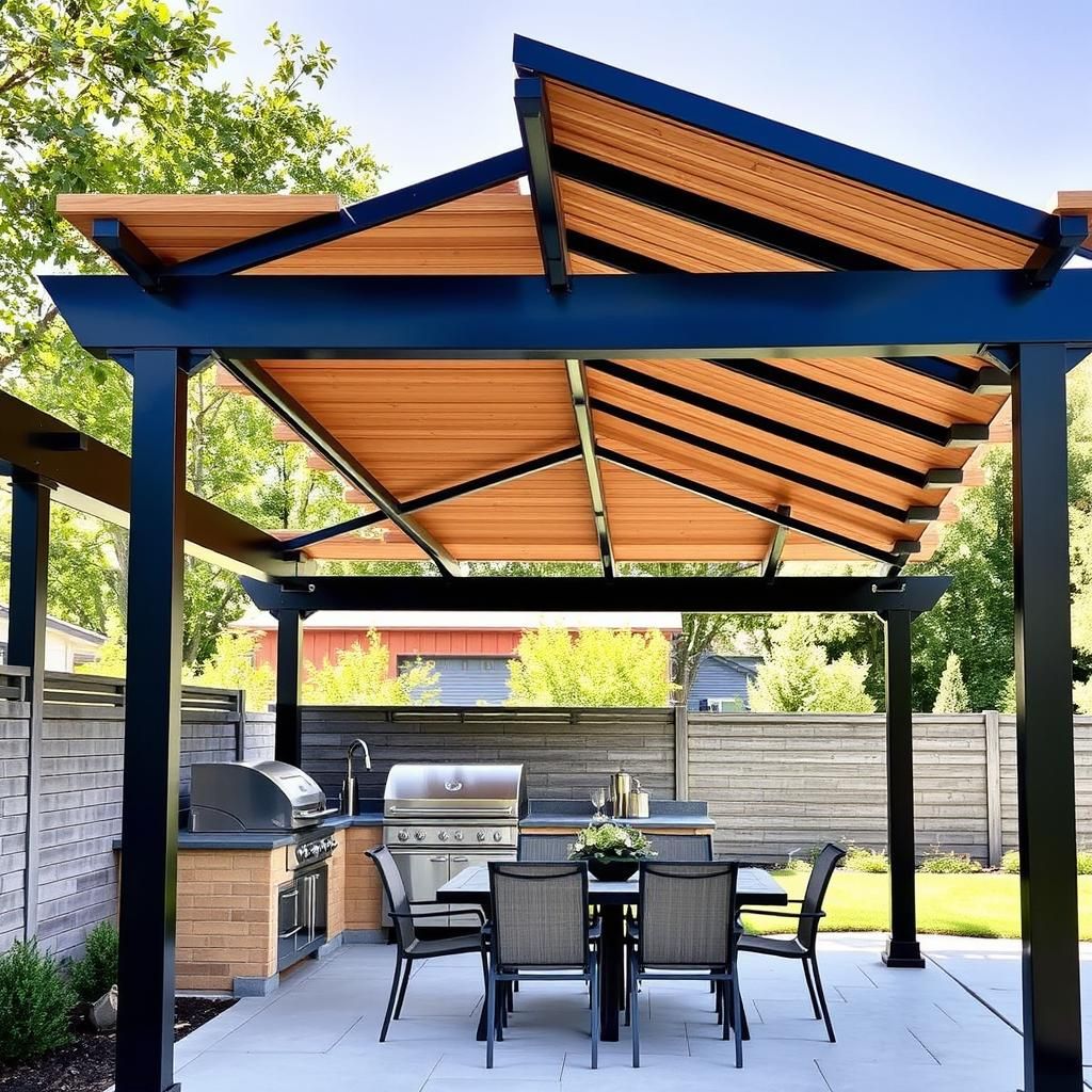 modern pergola