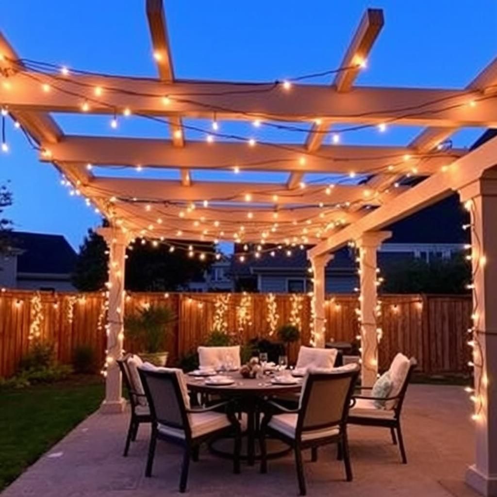 Outdoor Dining Pergola