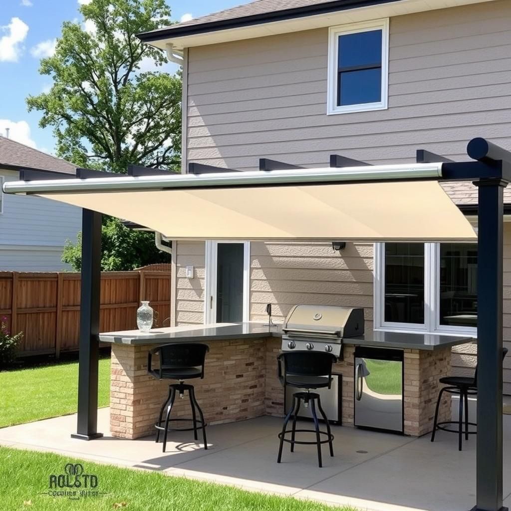 Outdoor Kitchen Pergola