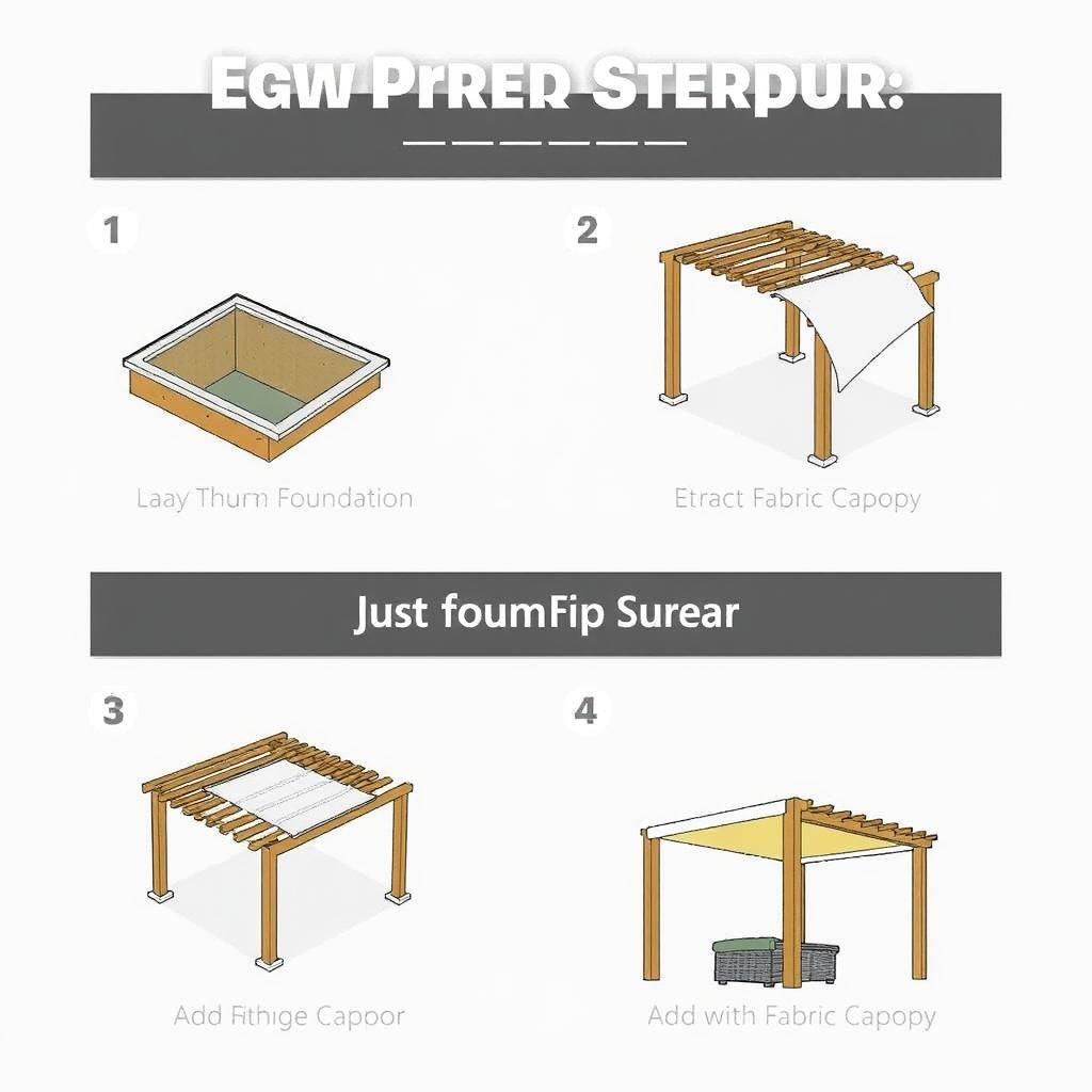 Pergola Construction Process