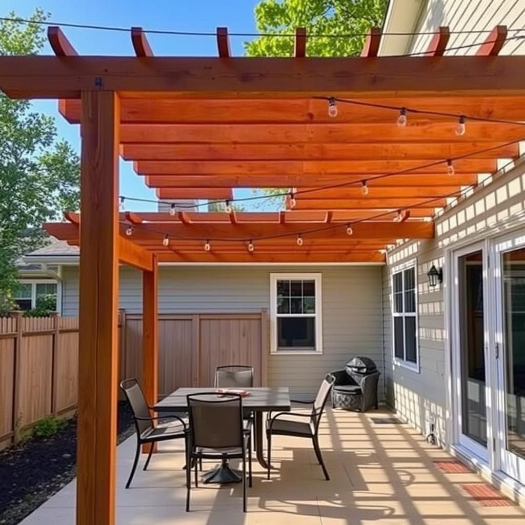 Pergola Dining Area