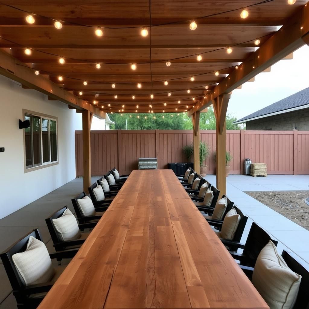 Pergola Dining Set