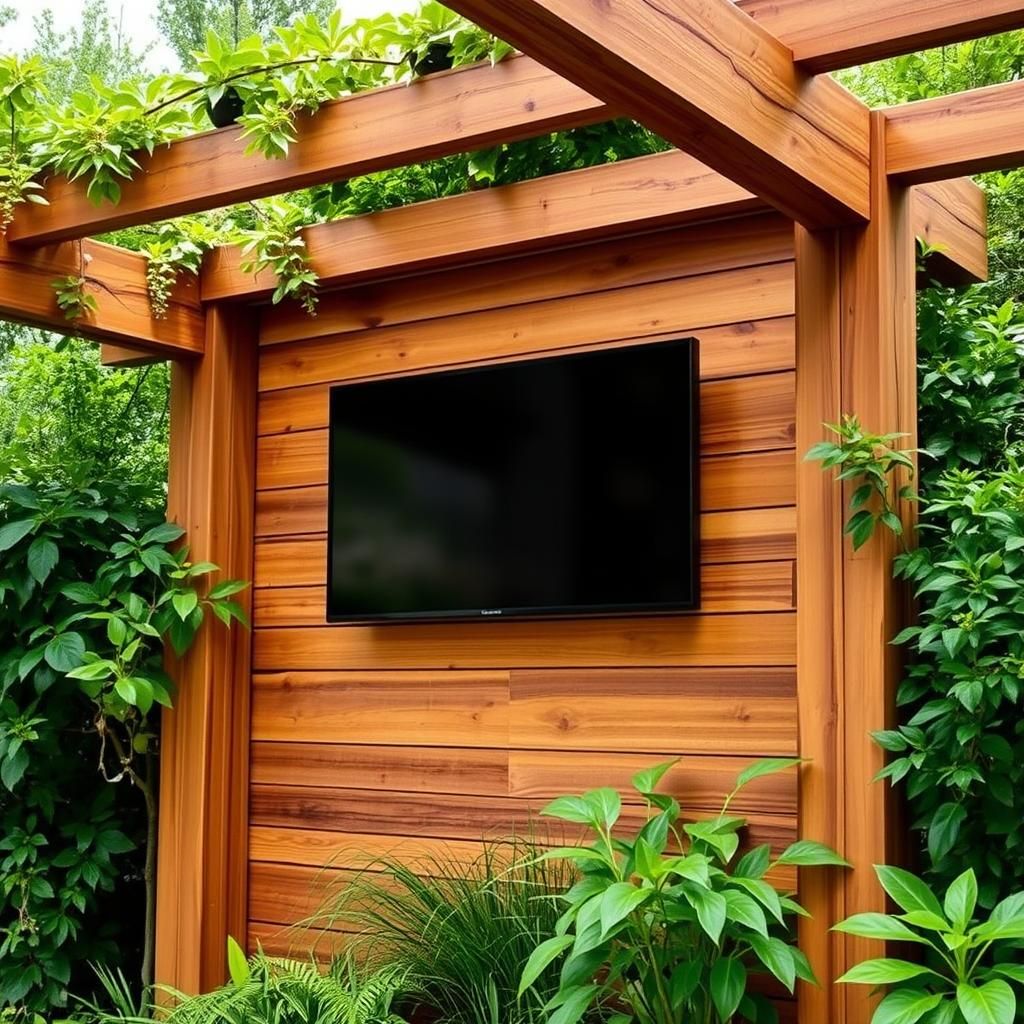 Pergola TV Wall Mount