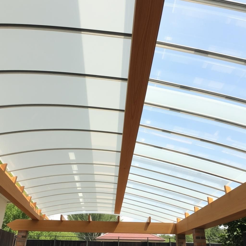 Pergola with Polycarbonate Roof