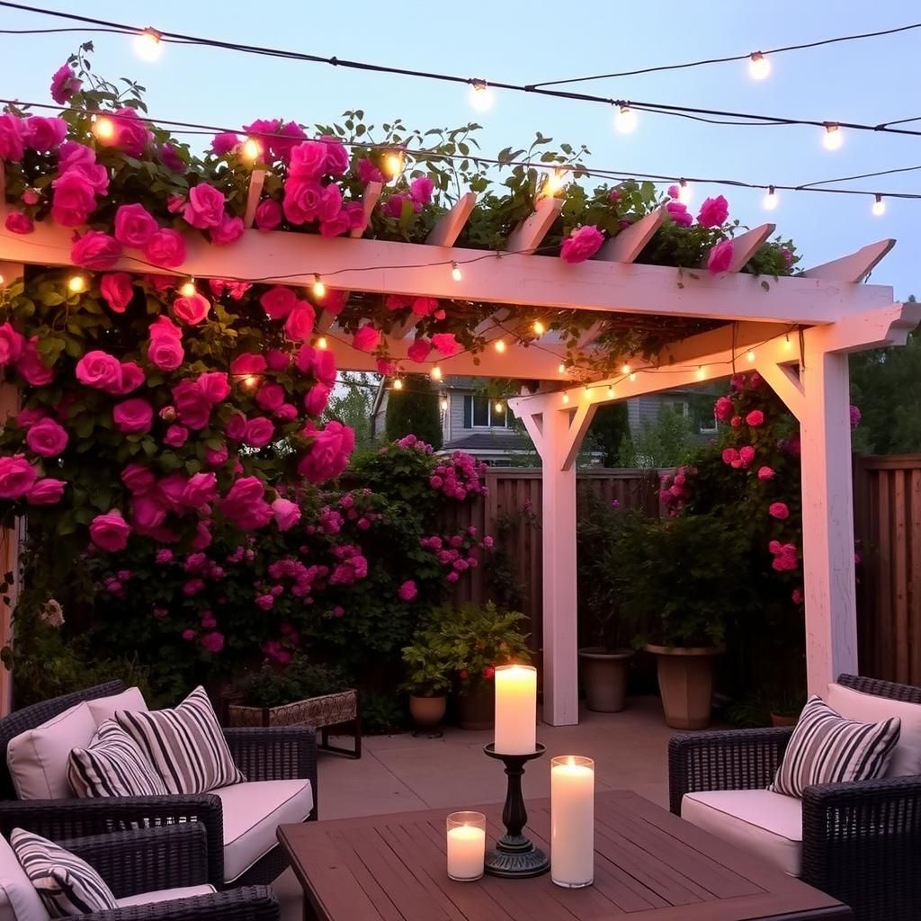 romantic pergola