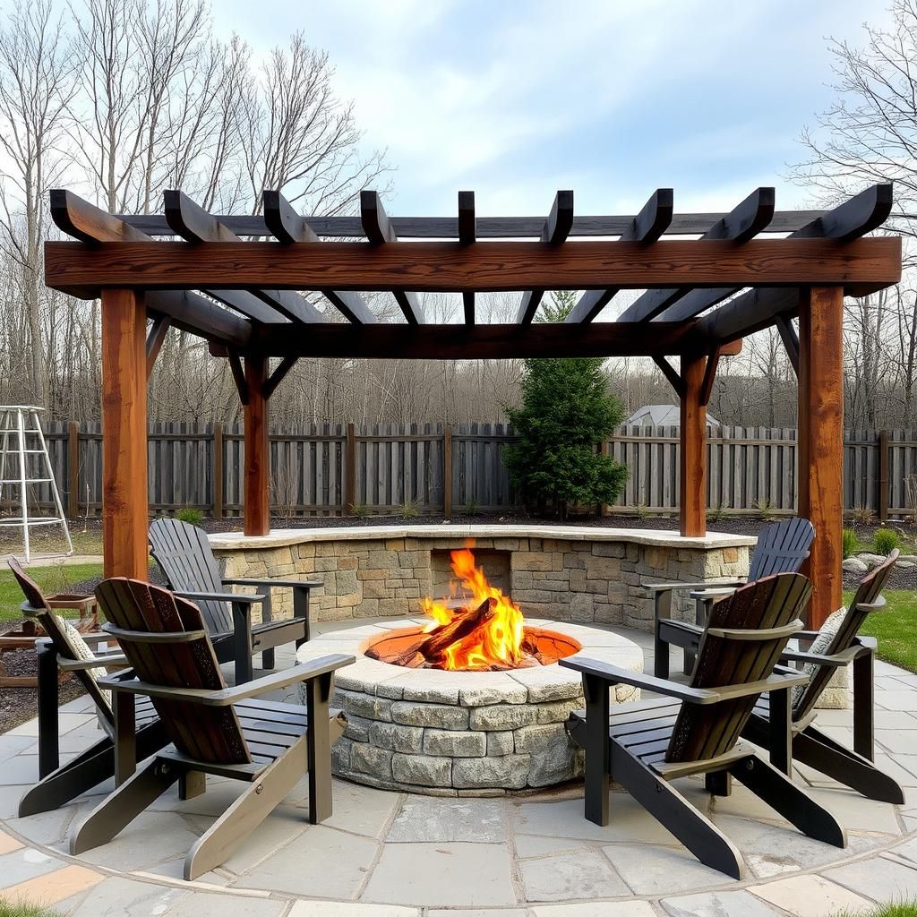 rustic-pergola-fire-pit