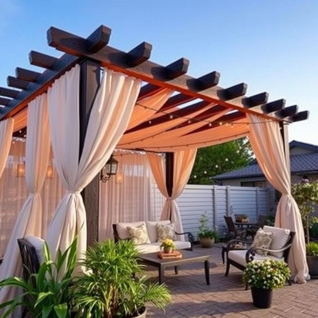 Stylish Pergola Decor