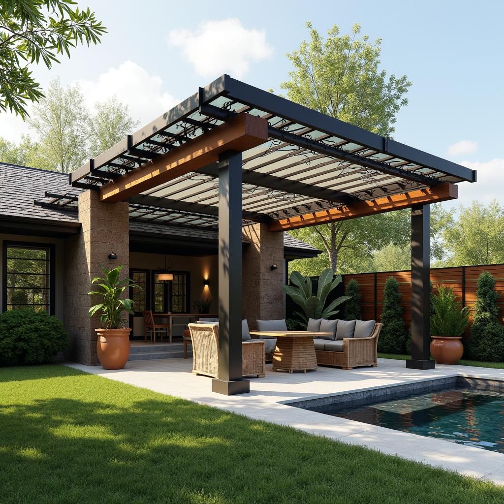 Artistic Statement Pergola Design