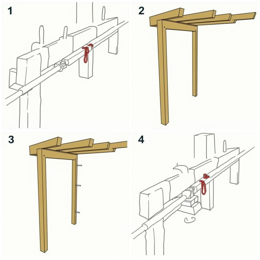 Pergola Construction Process