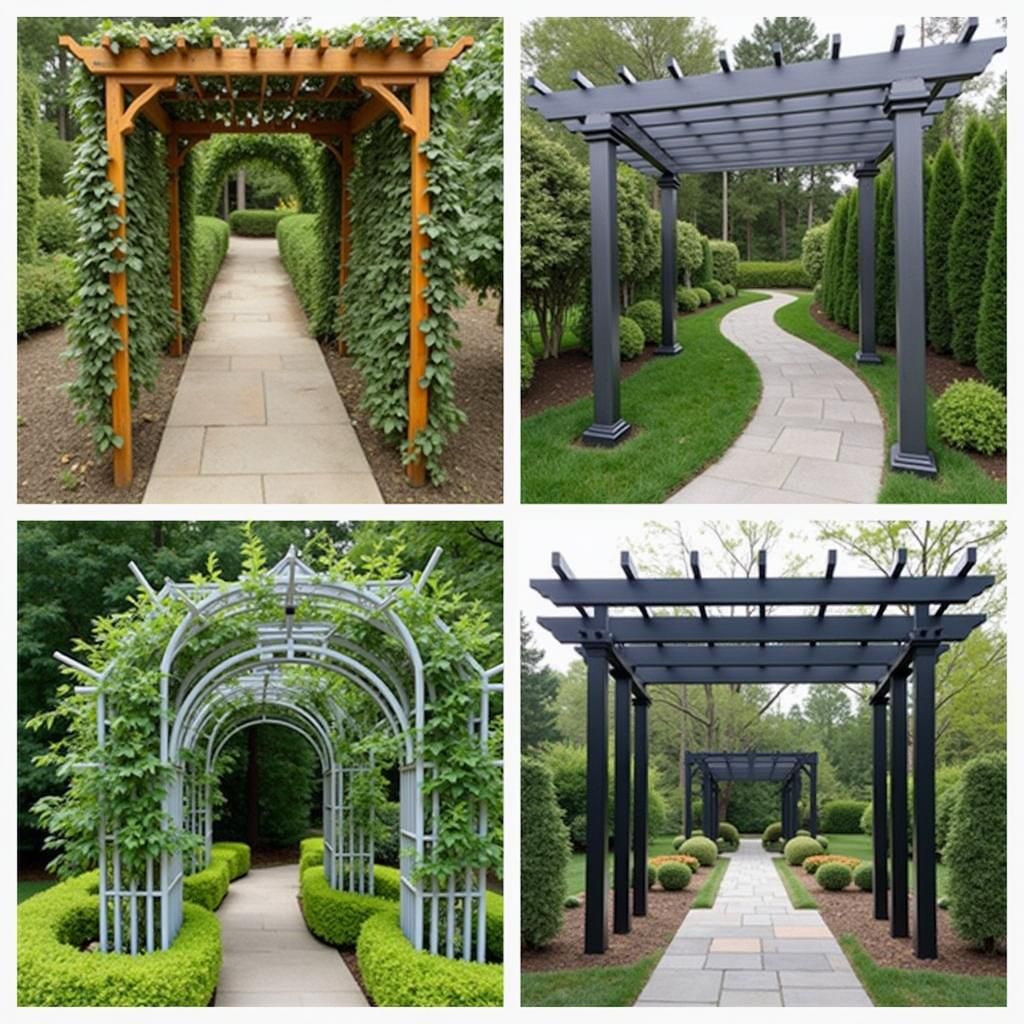 Pergola path design ideas