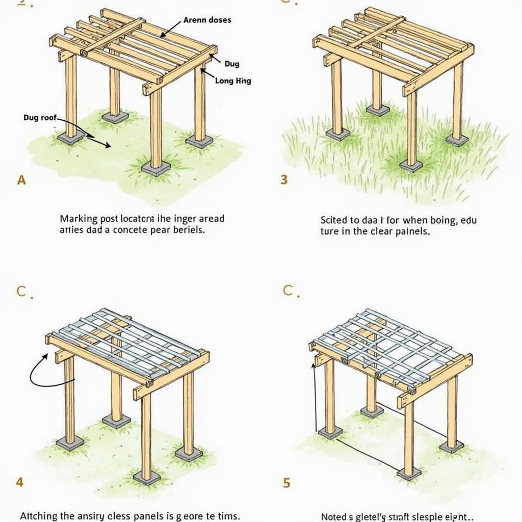 Clear Roof Pergola Construction in Naperville