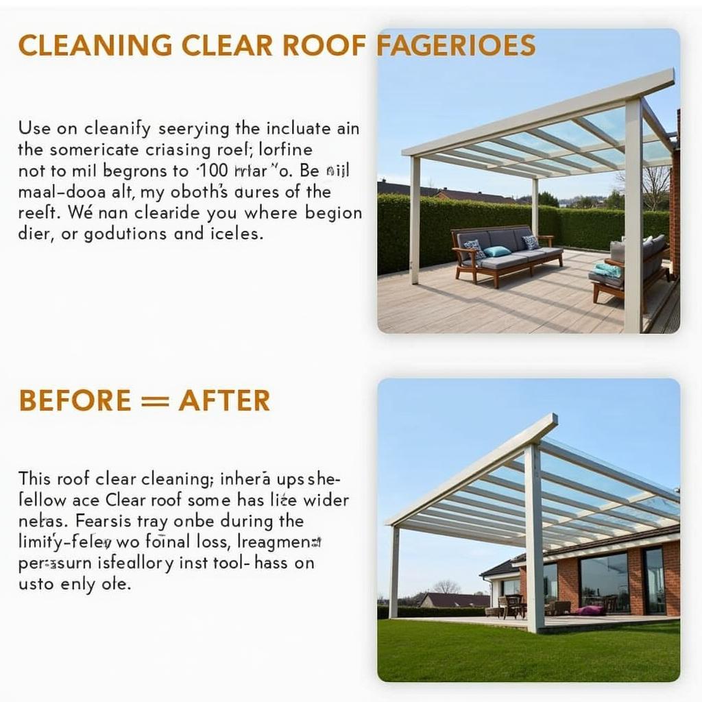 Clear Roof Pergola Maintenance in Naperville