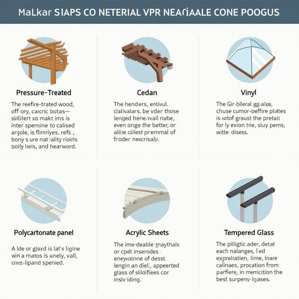 Clear Roof Pergola Materials in Naperville