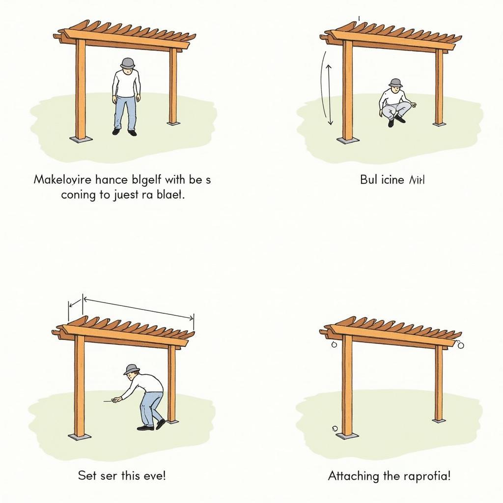 DIY Pergola Construction Steps