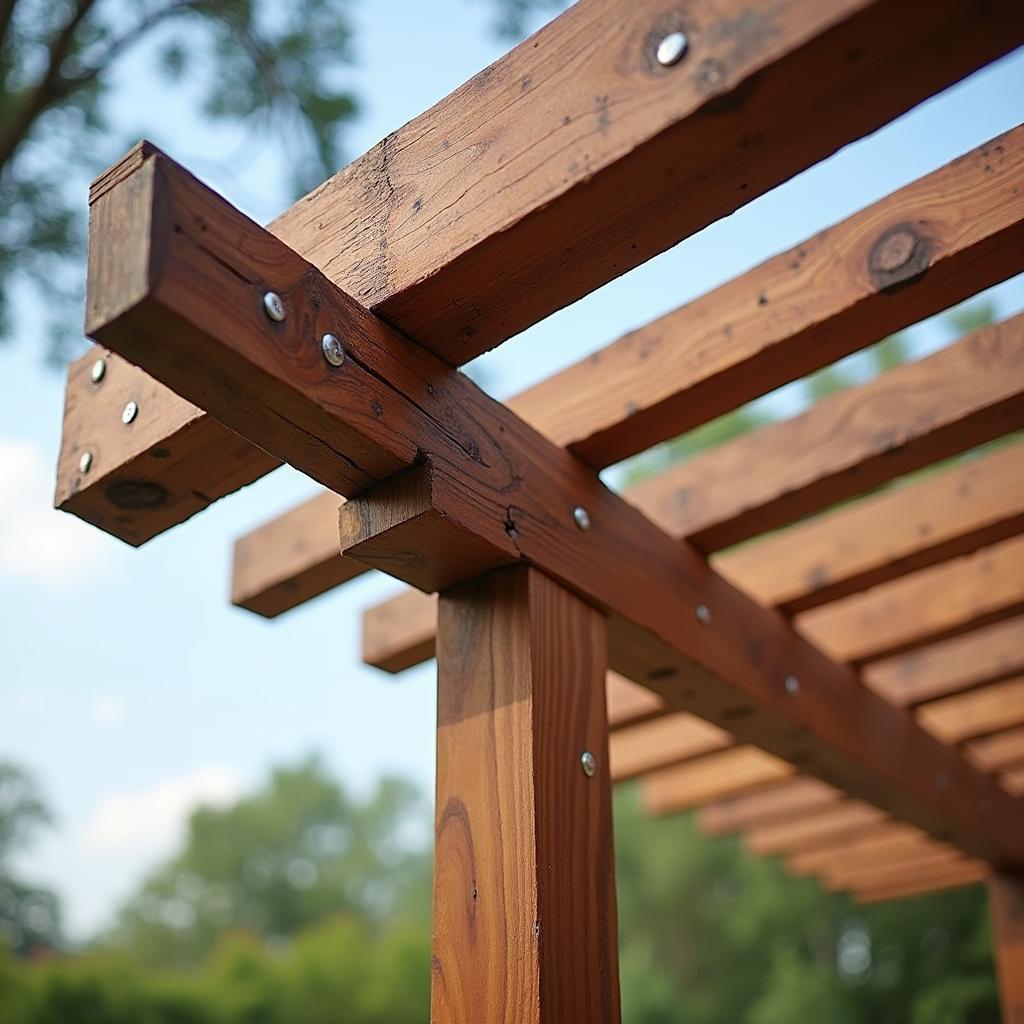 Durable Attached Pergola Materials for Commercial Office