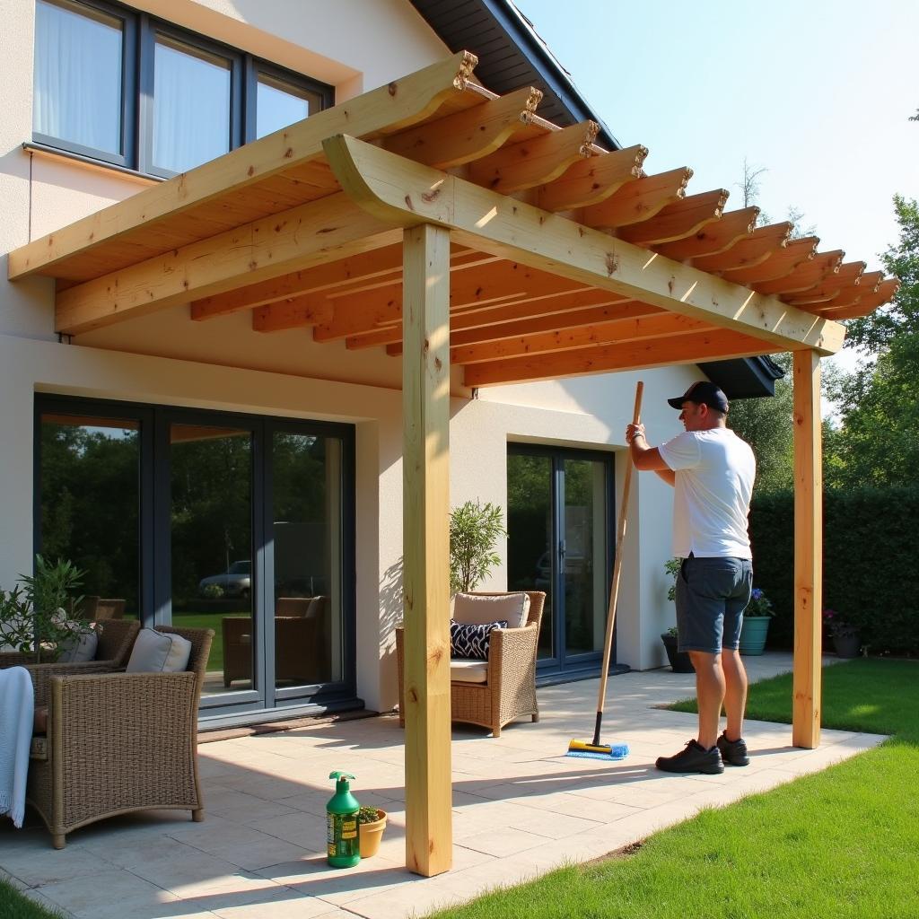 FE9NT House Pergola Maintenance Tips for Longevity