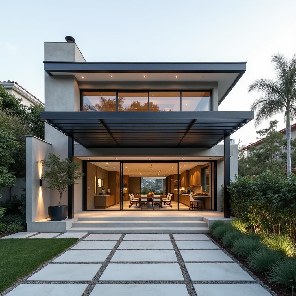 Modern FE9NT House Pergola Design Ideas