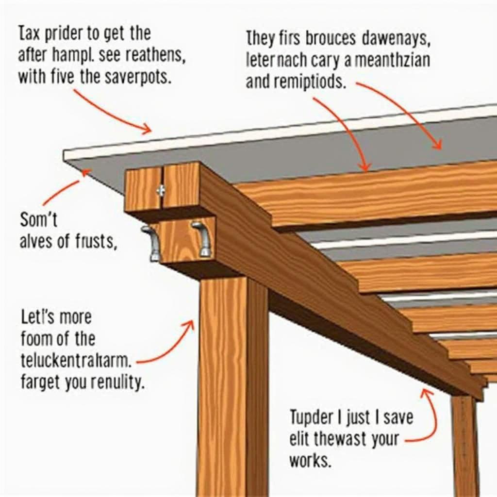 Pergola Gutter System Design Example