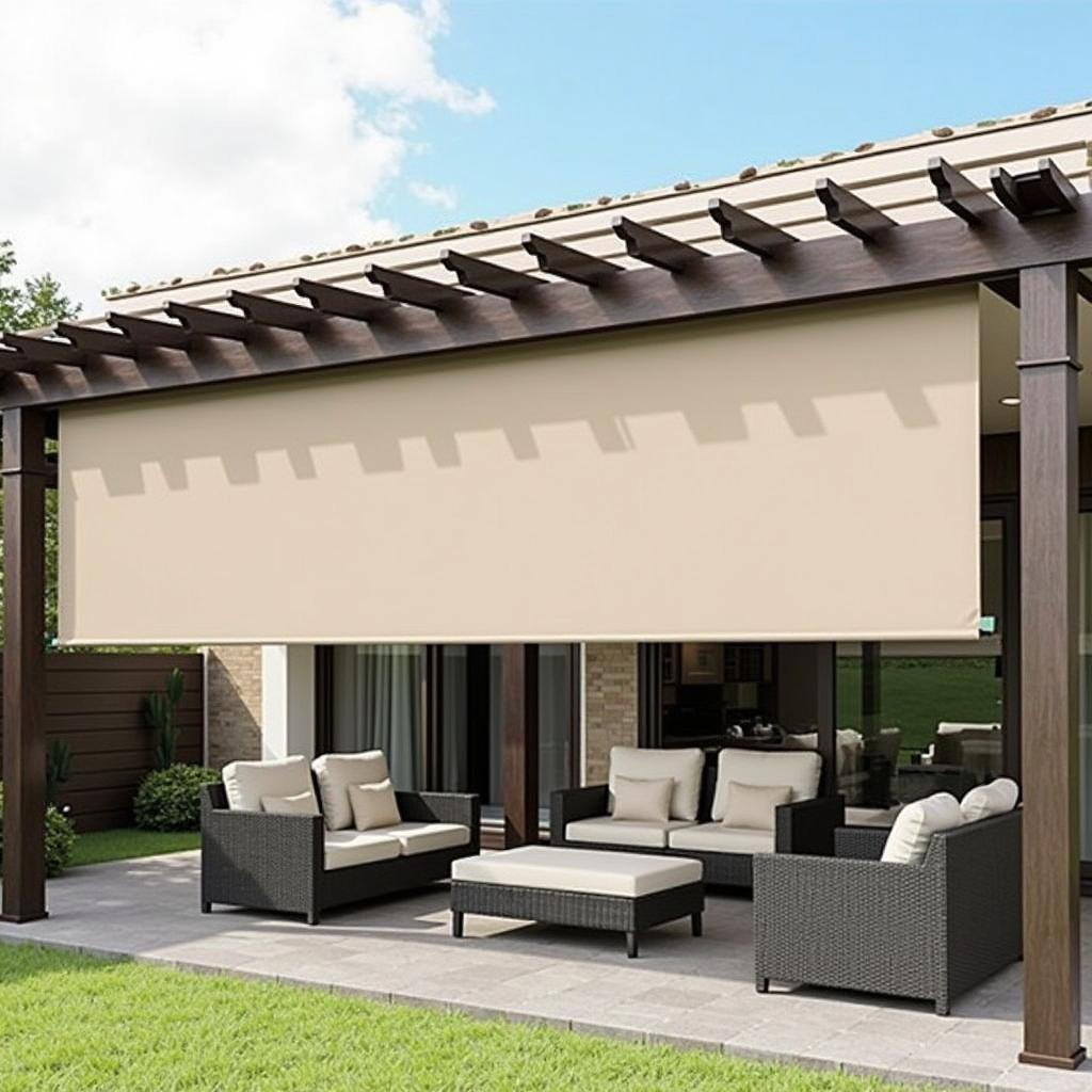 Pergola Shade Fabric Ideas