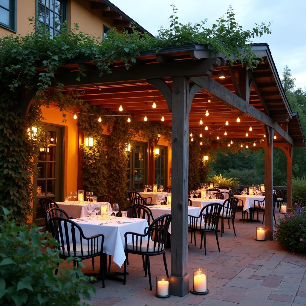 Restaurant Pergola Design Ideas