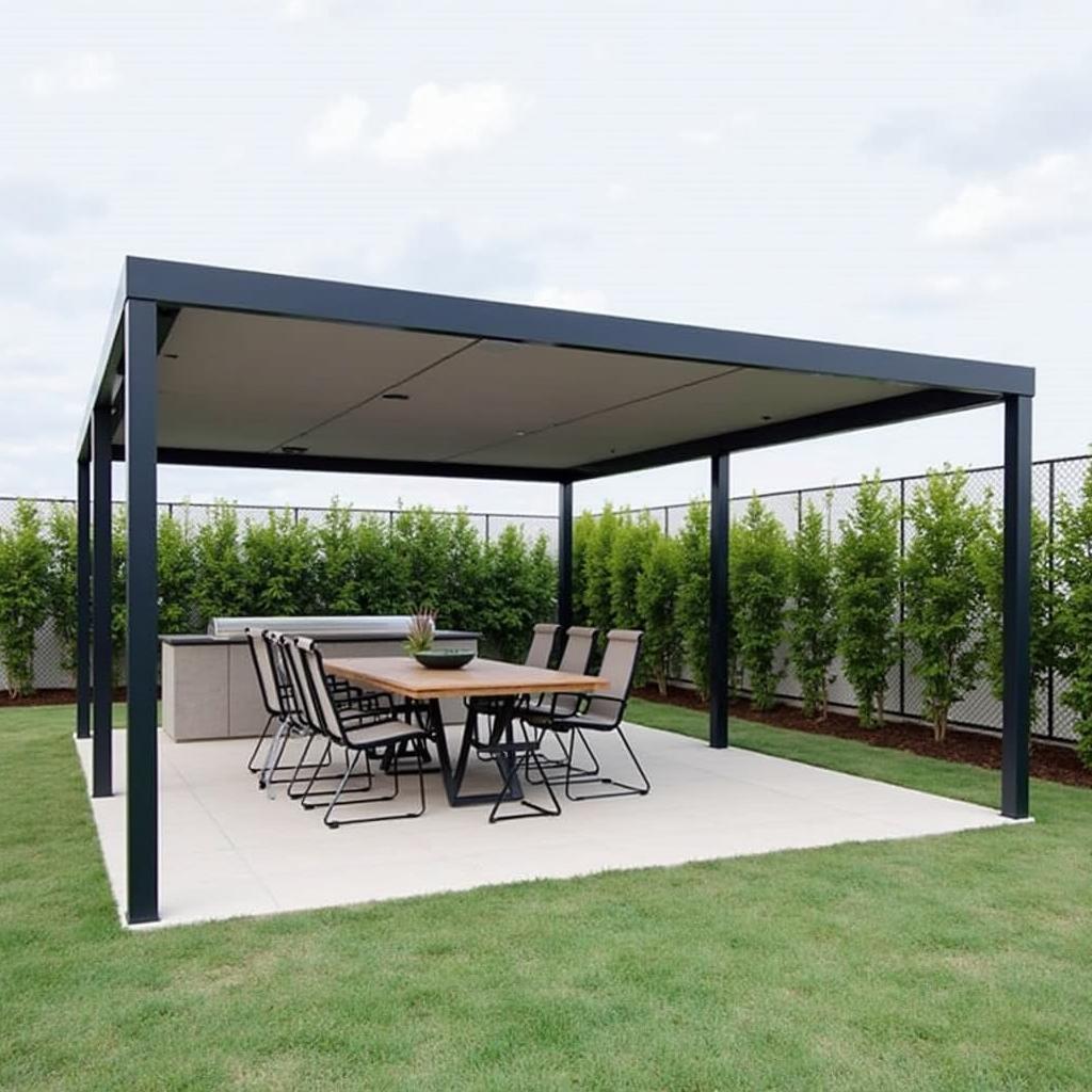 Retractable Canopy Pergola Privacy Ideas