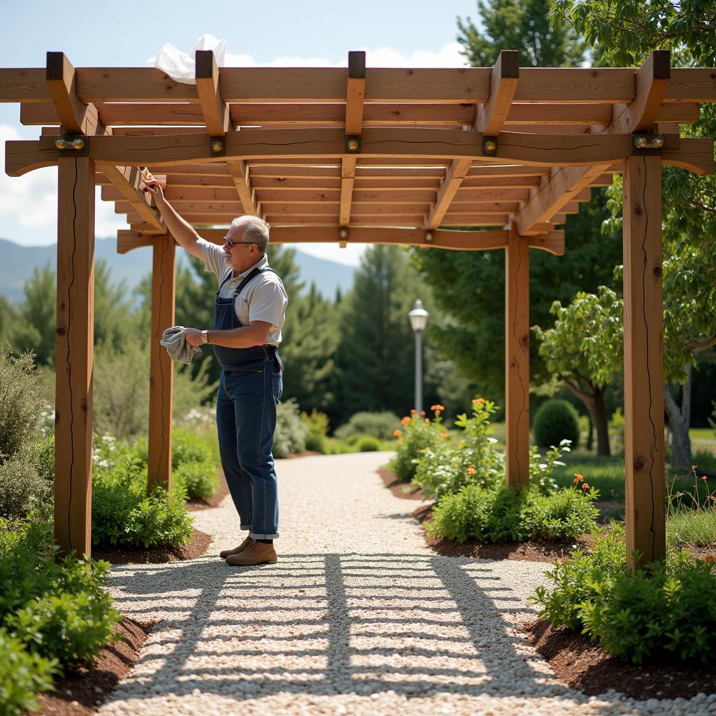 Maintaining Your Zen Pergola